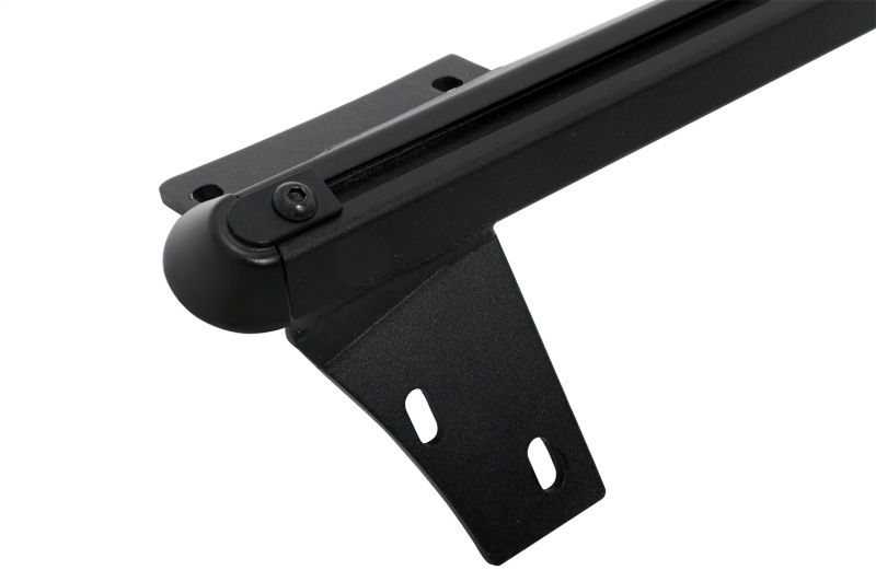 Jeep JK Pillar Bracket - Dee Zee - A-Pillar Light Channel Bracket - Black Powder Coat - `07-`18